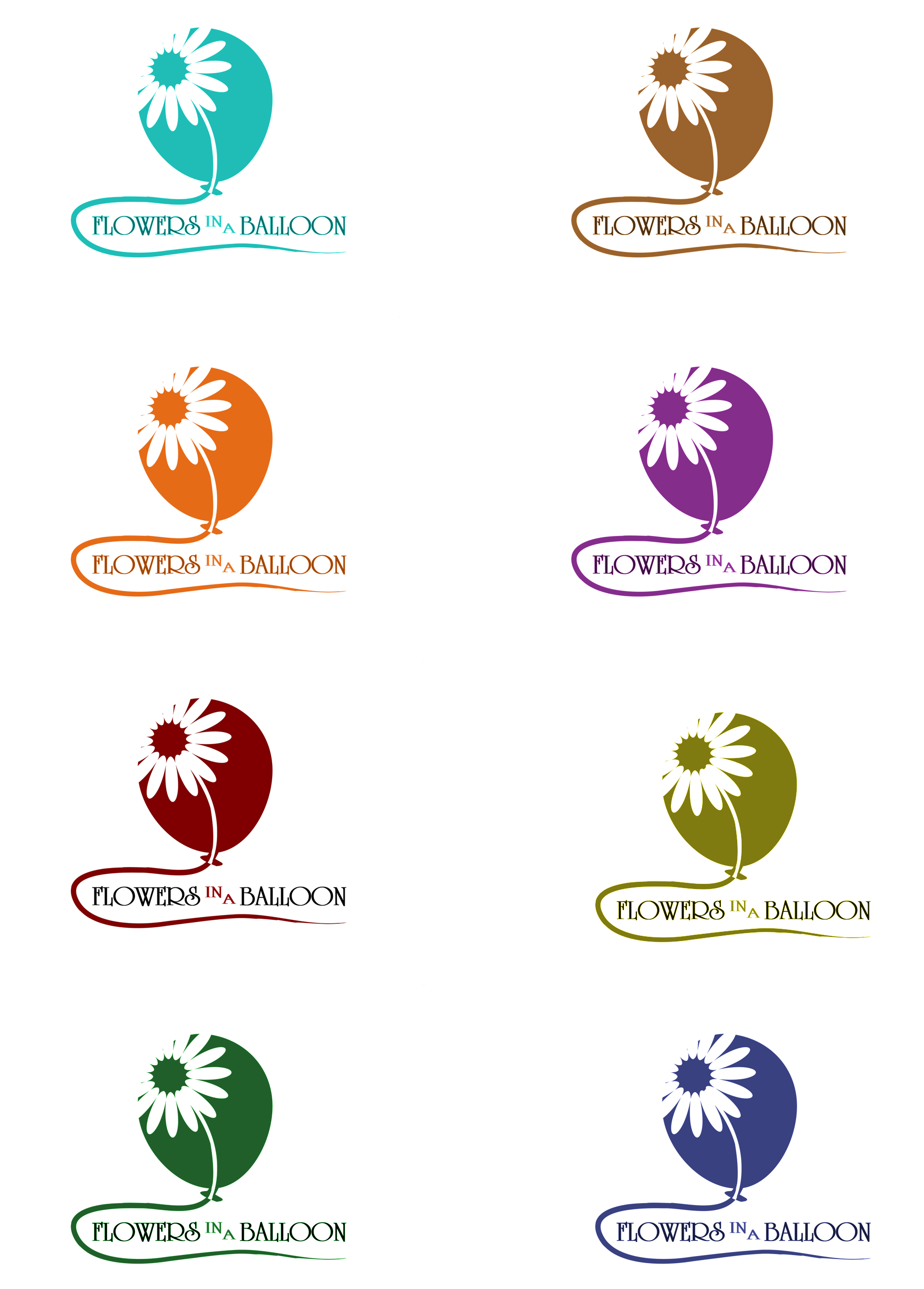 Logo Design by iDesign for flowers in a balloon | Design #29267