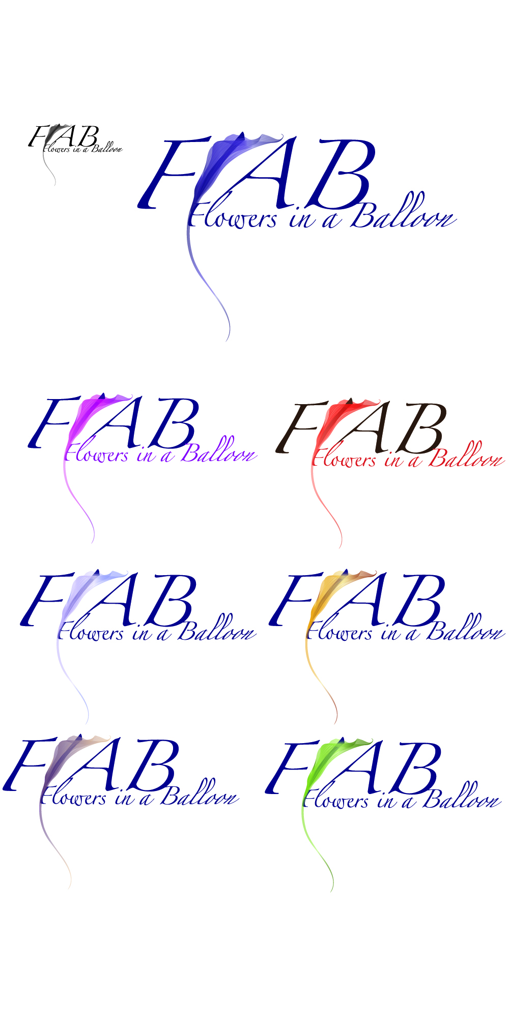 Logo Design by Iris Xiros for flowers in a balloon | Design #27701