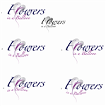 Logo Design by Iris Xiros for flowers in a balloon | Design: #29468