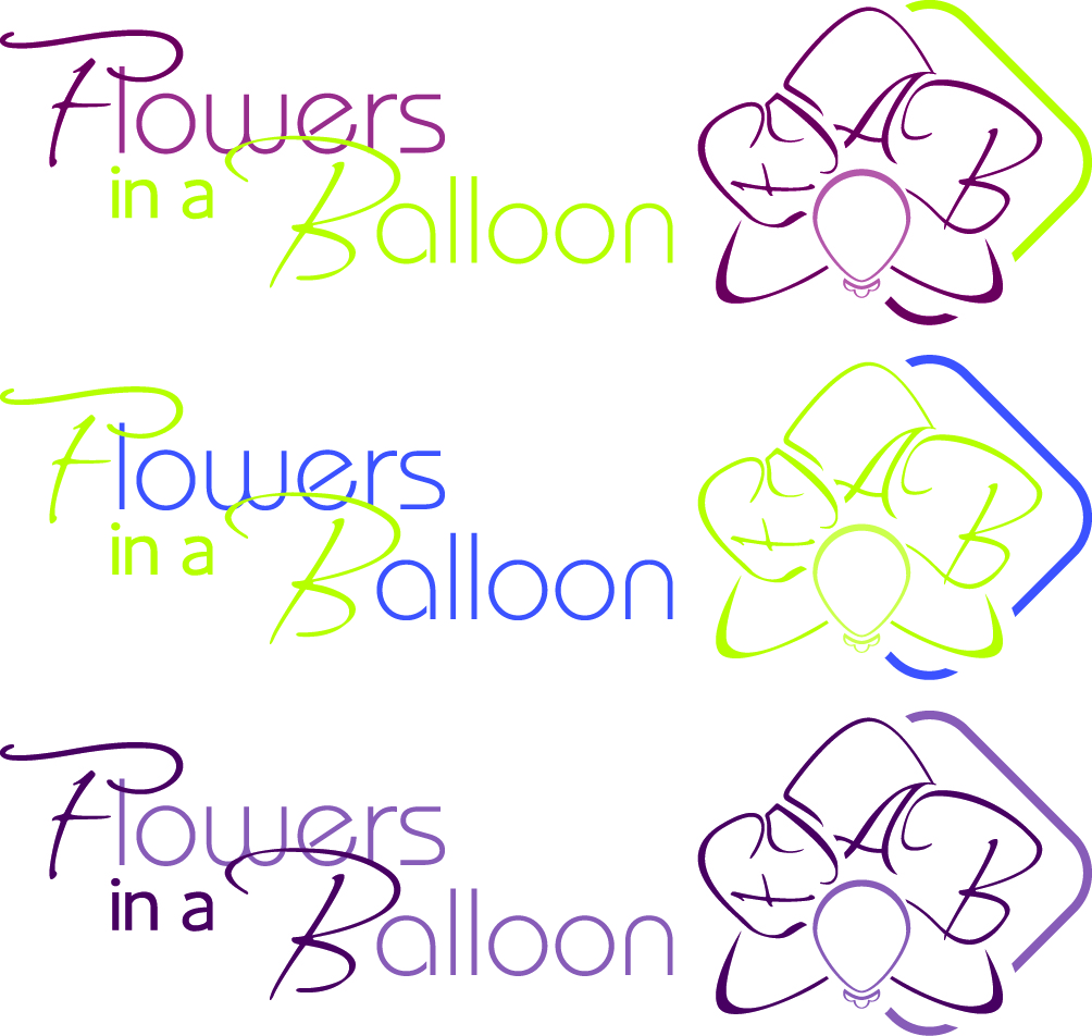 Logo Design by Carmen Pole Graphic Design for flowers in a balloon | Design #29292