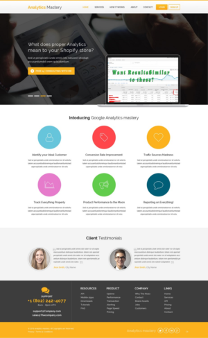 Landing Page-Design von pb für 20 Digital Playroom limited | Design: #12118481