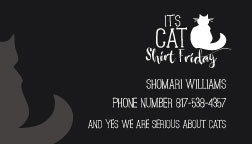 Diseño de Logo por designstarla para It's Cat Shirt Friday | Diseño: #12146747