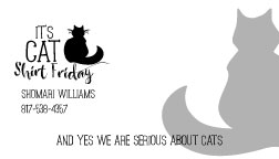 Logo Design by designstarla for It's Cat Shirt Friday | Design #12146751