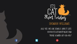 Logo Design by designstarla for It's Cat Shirt Friday | Design #12156804