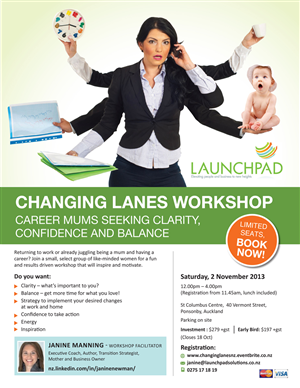 Changing Lanes Workshop | Diseño de Flyer por rkailas