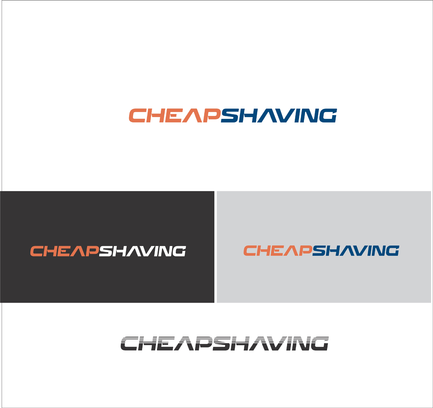 Logo Design by fumbh.designs for cheapshaving | Design #12115159