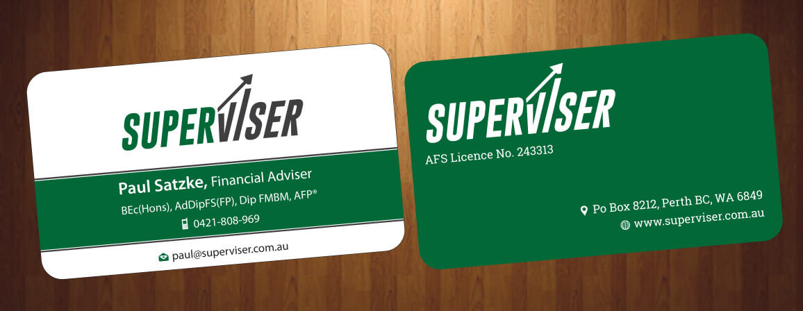 Visitenkarten-Design von HarmiDesigning für Superviser Pty Ltd | Design #12357285