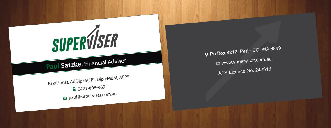 Visitenkarten-Design von HarmiDesigning für Superviser Pty Ltd | Design #12357286