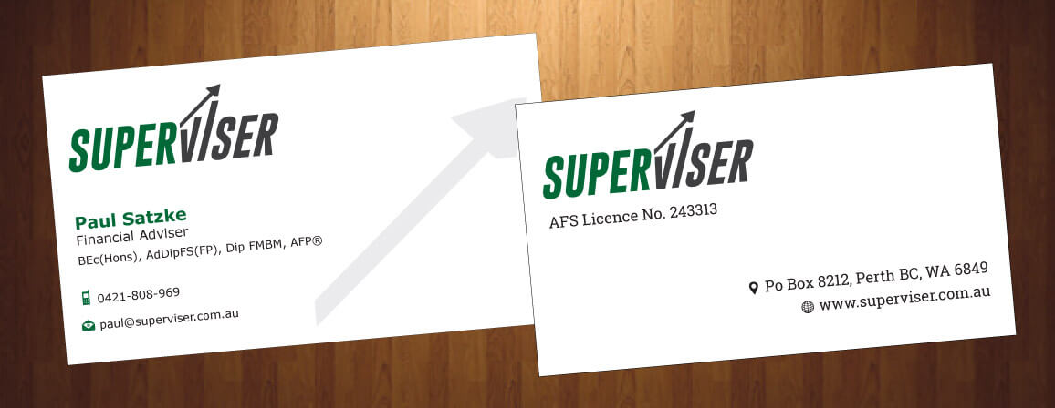 Visitenkarten-Design von HarmiDesigning für Superviser Pty Ltd | Design #12357296