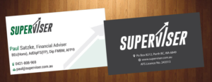 Visitenkarten-Design von HarmiDesigning für Superviser Pty Ltd | Design: #12357299