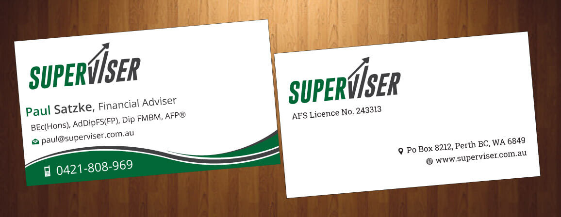 Visitenkarten-Design von HarmiDesigning für Superviser Pty Ltd | Design #12357302