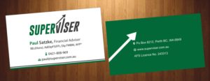Visitenkarten-Design von HarmiDesigning für Superviser Pty Ltd | Design: #12357306