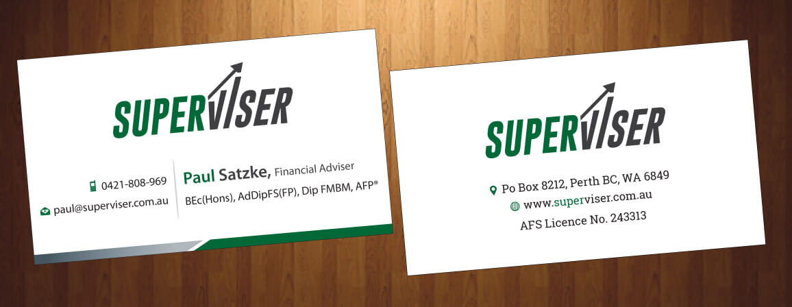 Visitenkarten-Design von HarmiDesigning für Superviser Pty Ltd | Design #12357307