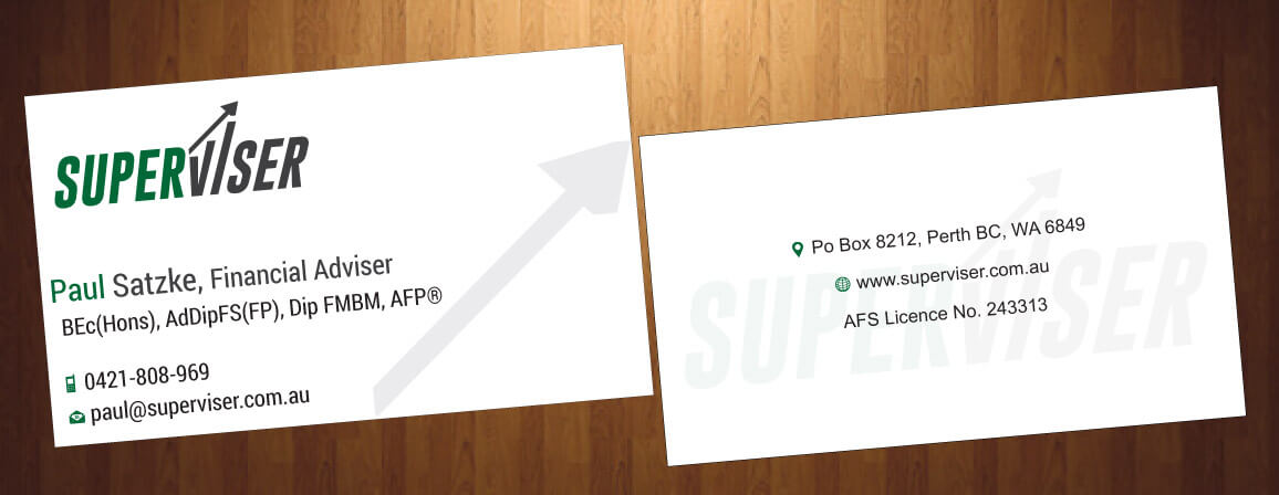 Business Card Design by HarmiDesigning for Superviser Pty Ltd | Design #12357320