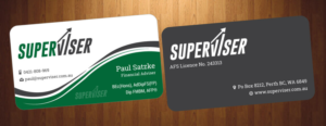 Visitenkarten-Design von HarmiDesigning für Superviser Pty Ltd | Design: #12357326