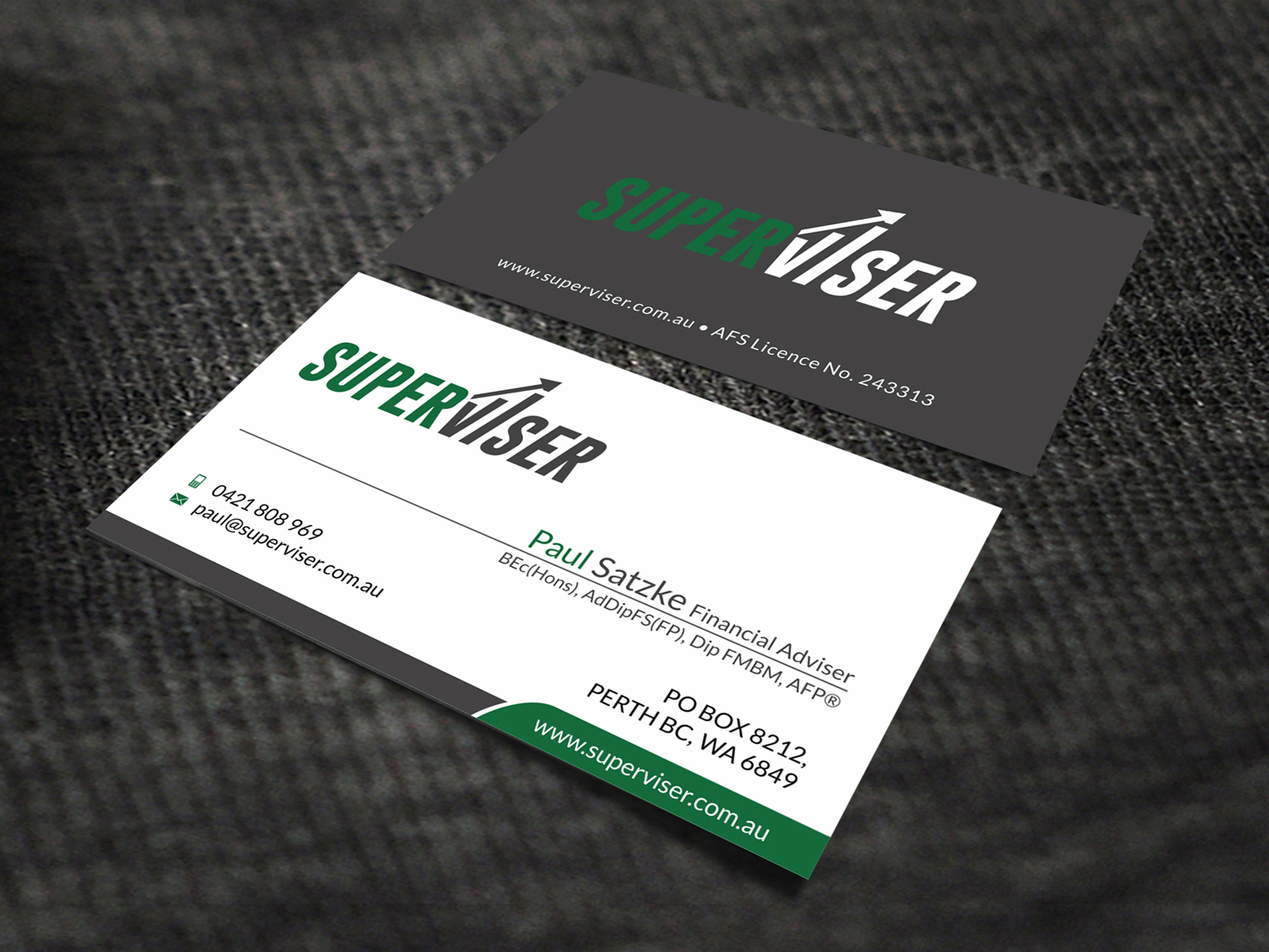Business Card Design by SKYdesign for Superviser Pty Ltd | Design #12332168