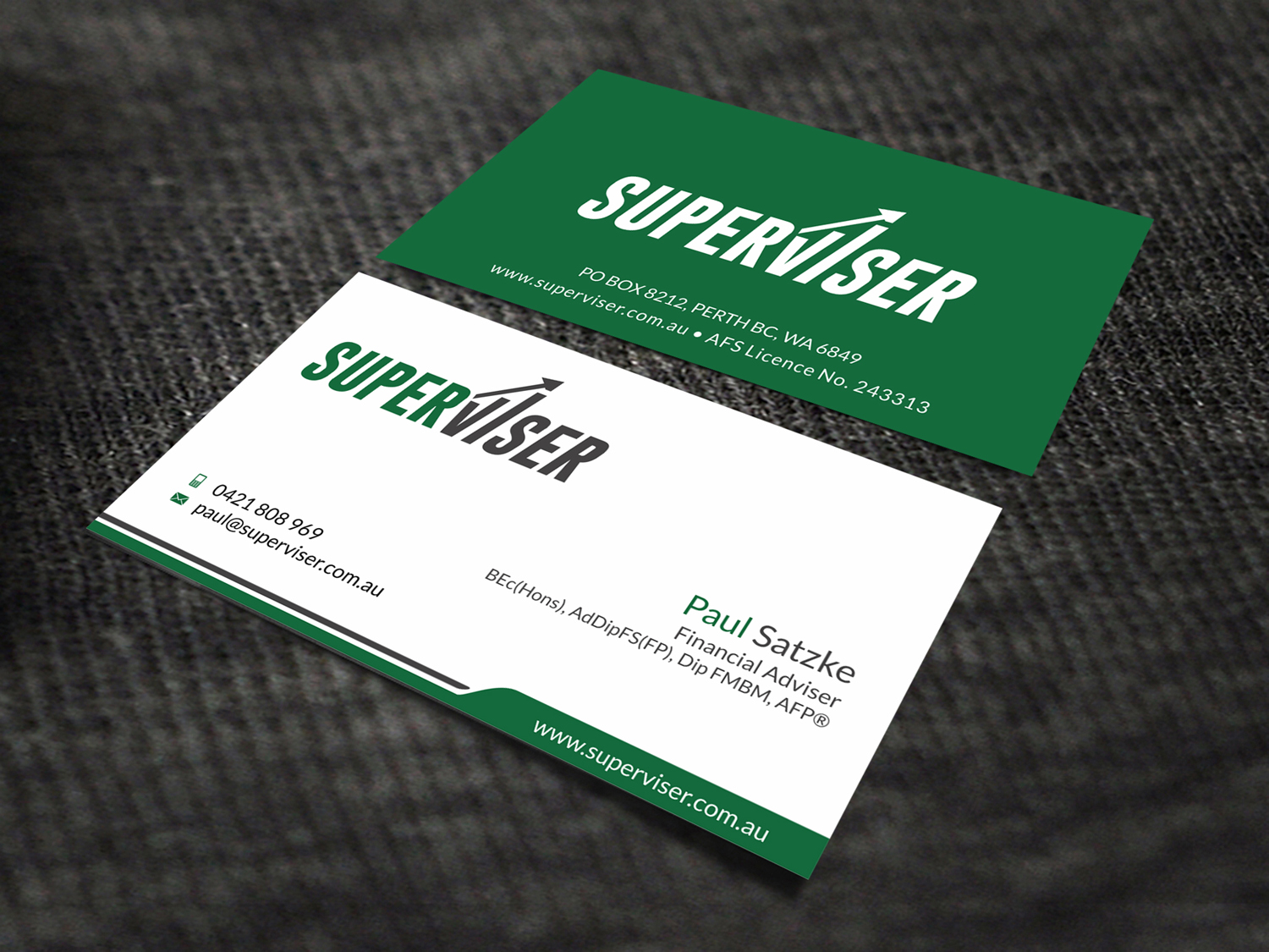 Business Card Design by SKYdesign for Superviser Pty Ltd | Design #12332181