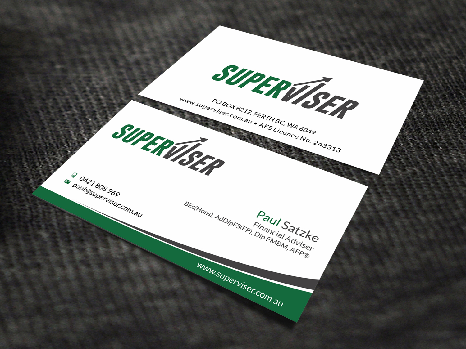 Business Card Design by SKYdesign for Superviser Pty Ltd | Design #12332183