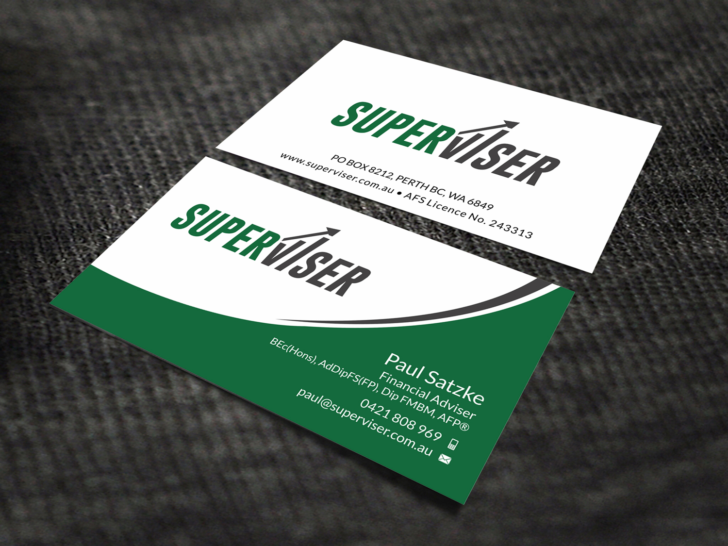 Business Card Design by SKYdesign for Superviser Pty Ltd | Design #12332193