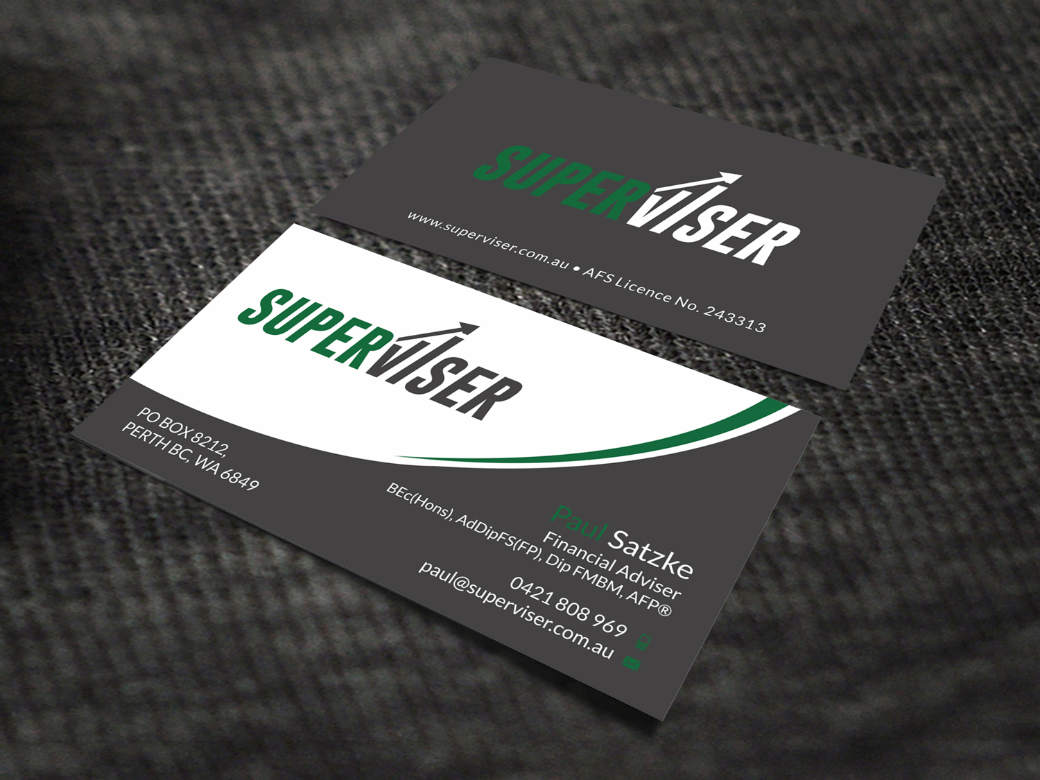 Business Card Design by SKYdesign for Superviser Pty Ltd | Design #12332194