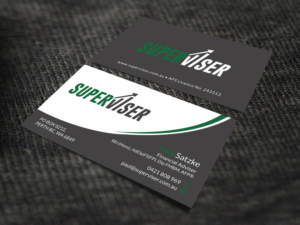 Visitenkarten-Design von SKYdesign für Superviser Pty Ltd | Design: #12332194