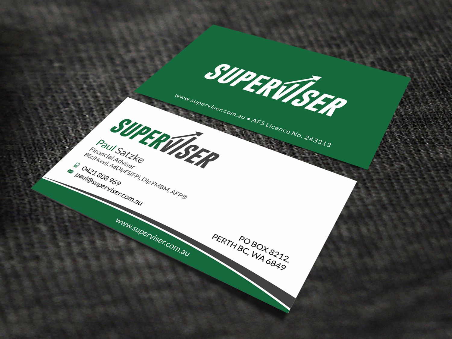 Business Card Design by SKYdesign for Superviser Pty Ltd | Design #12332195