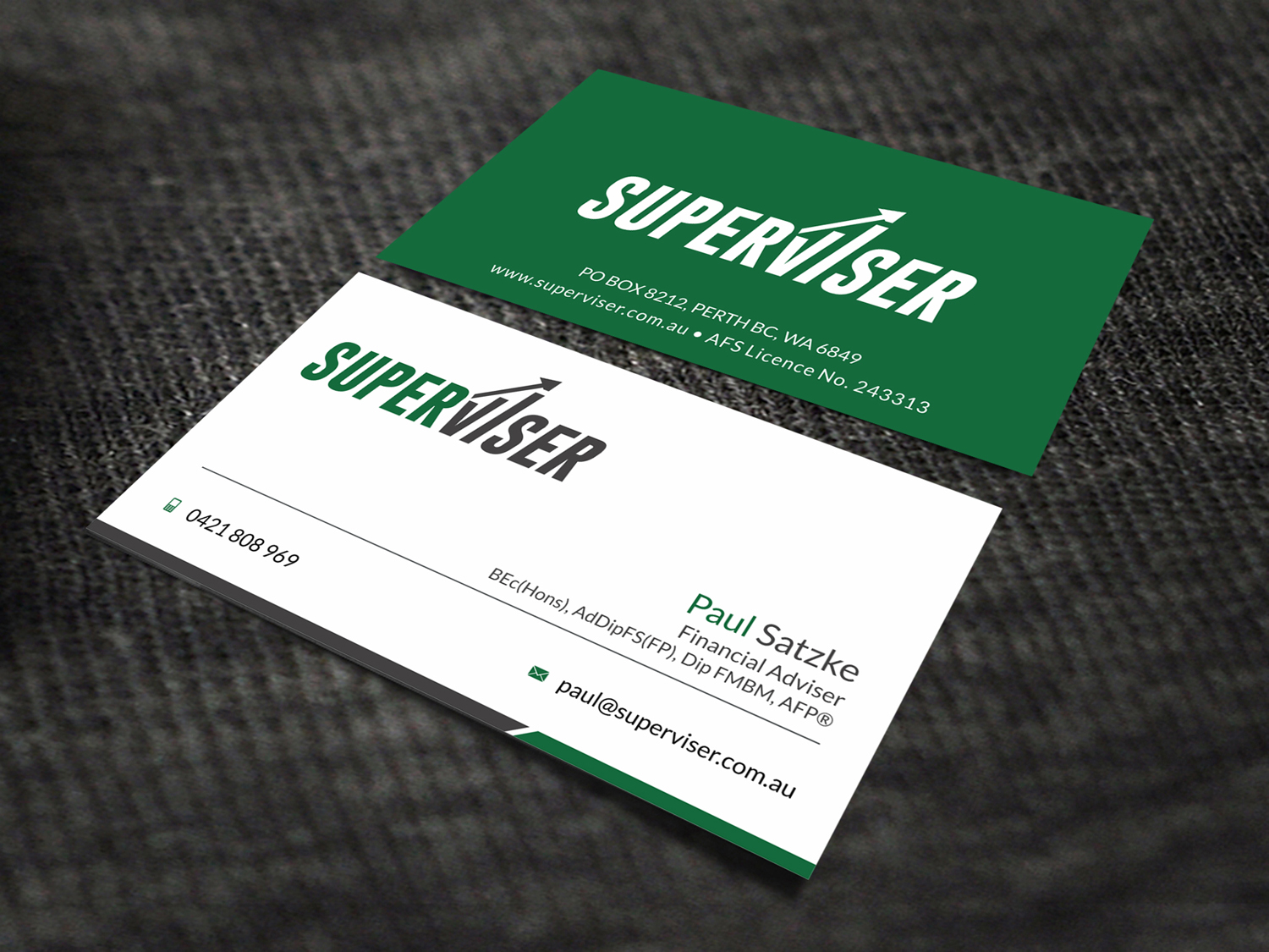 Business Card Design by SKYdesign for Superviser Pty Ltd | Design #12332196
