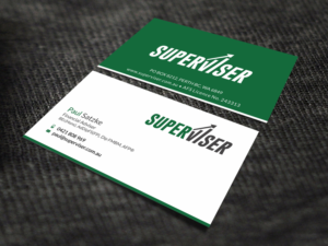 Visitenkarten-Design von SKYdesign für Superviser Pty Ltd | Design: #12332201