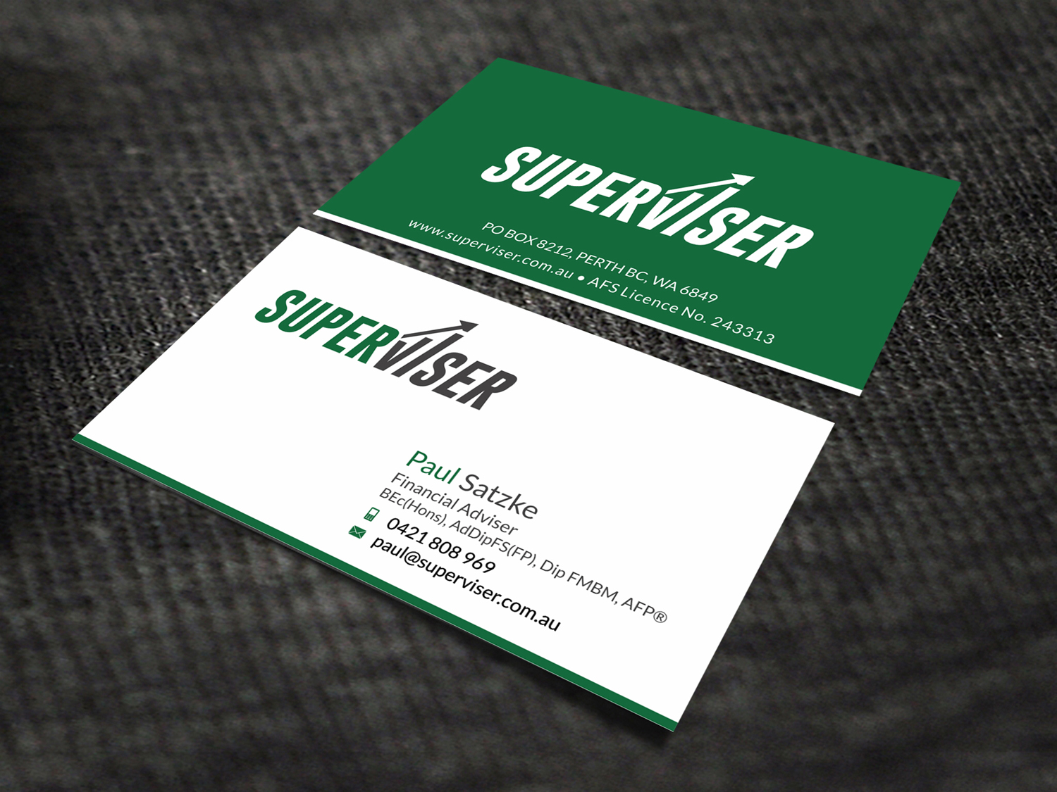 Business Card Design by SKYdesign for Superviser Pty Ltd | Design #12332202