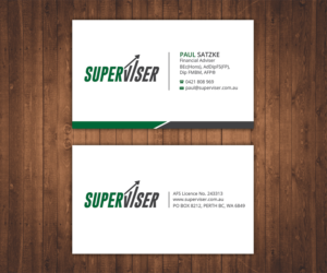 Business Card Design by Stylez Designz for Superviser Pty Ltd | Design: #12378076