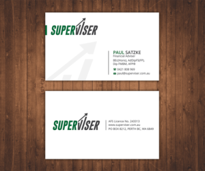 Visitenkarten-Design von Stylez Designz für Superviser Pty Ltd | Design: #12378151