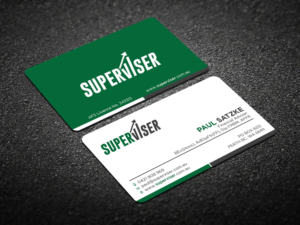 Visitenkarten-Design von Verified artistry für Superviser Pty Ltd | Design: #12363165