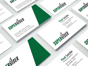 Visitenkarten-Design von JK18 für Superviser Pty Ltd | Design: #12328956