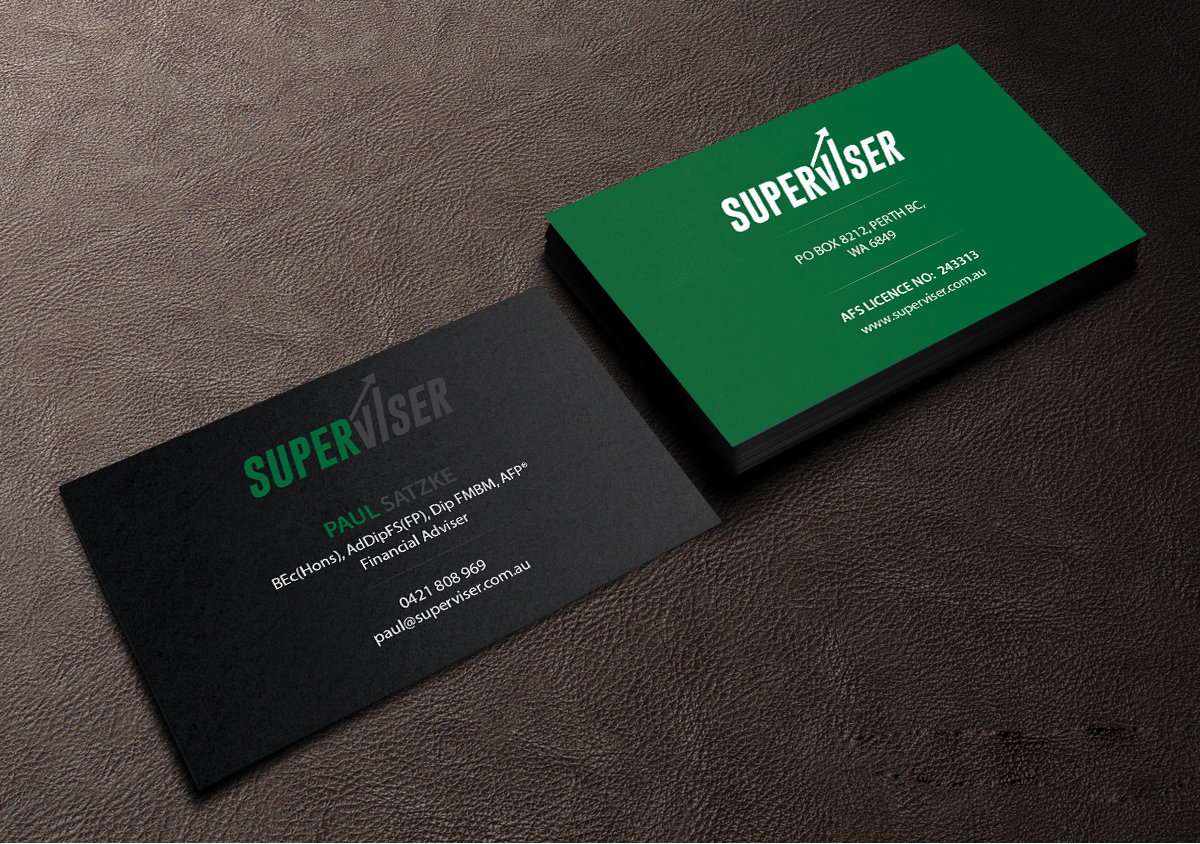 Business Card Design by Creations Box 2015 for Superviser Pty Ltd | Design #12354750