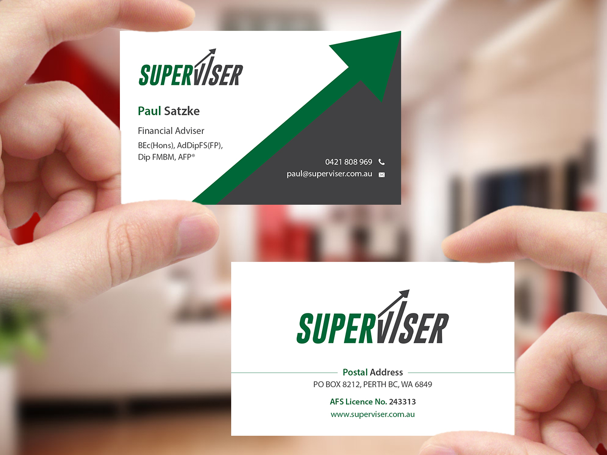 Business Card Design by Creations Box 2015 for Superviser Pty Ltd | Design #12354755