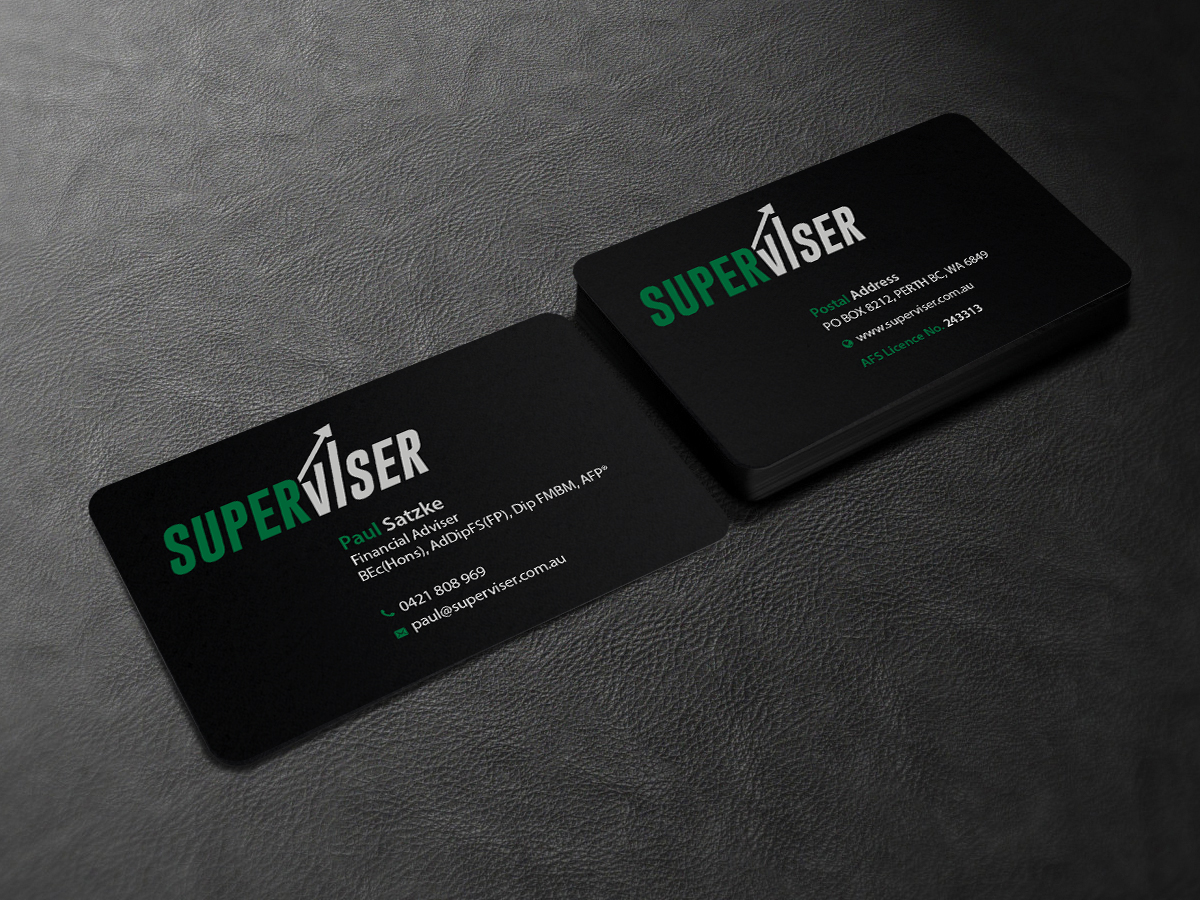 Business Card Design by Creations Box 2015 for Superviser Pty Ltd | Design #12354758