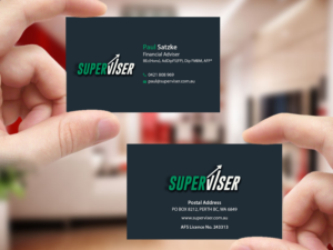 Business Card Design by Creations Box 2015 for Superviser Pty Ltd | Design: #12354759
