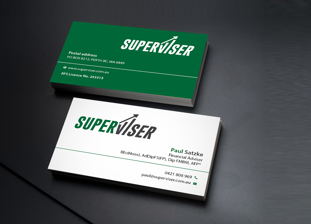 Business Card Design by Creations Box 2015 for Superviser Pty Ltd | Design #12354763