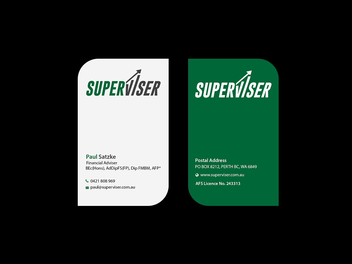 Business Card Design by Creations Box 2015 for Superviser Pty Ltd | Design #12354764
