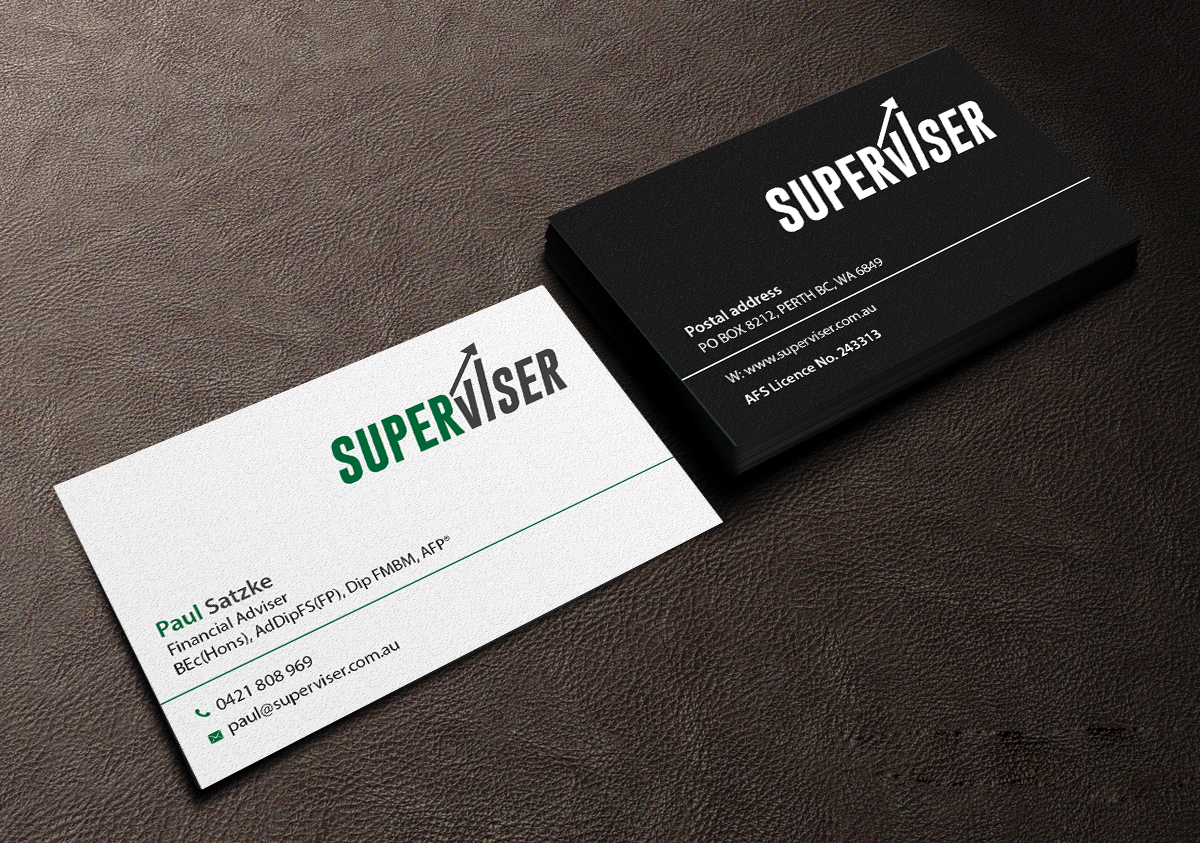 Business Card Design by Creations Box 2015 for Superviser Pty Ltd | Design #12354765