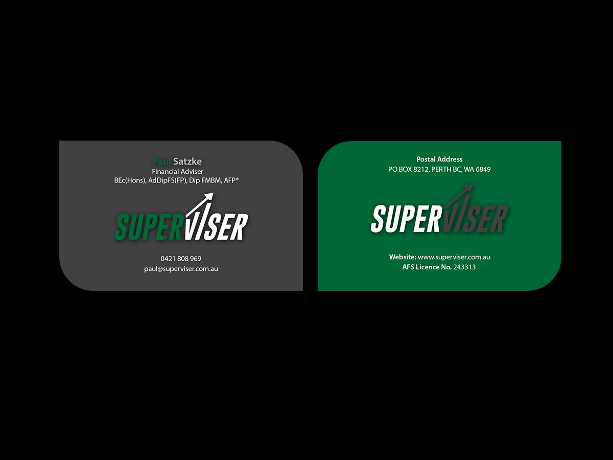 Business Card Design by Creations Box 2015 for Superviser Pty Ltd | Design #12354768