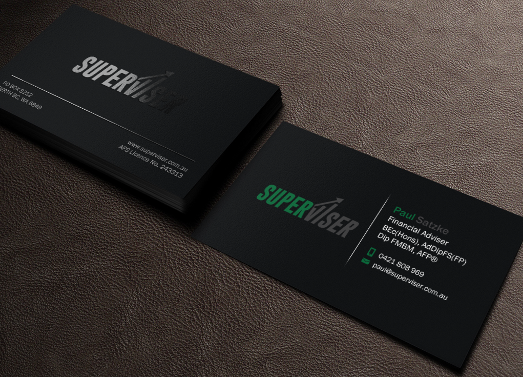 Business Card Design by Brand aid for Superviser Pty Ltd | Design #12351789