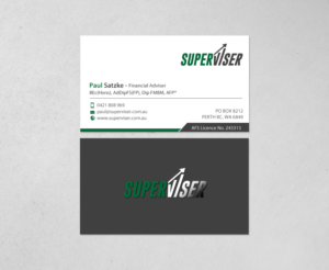 Visitenkarten-Design von chandrayaan.creative für Superviser Pty Ltd | Design: #12348142