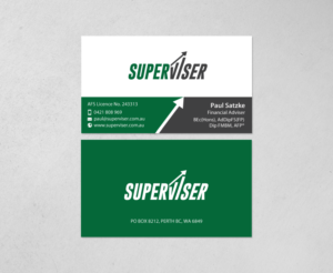 Visitenkarten-Design von chandrayaan.creative für Superviser Pty Ltd | Design: #12348152