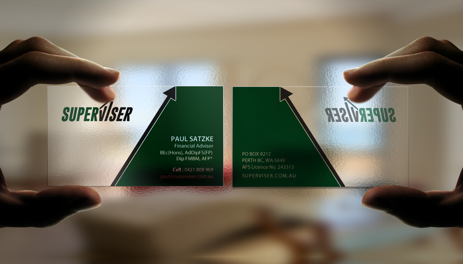 Business Card Design by chandrayaan.creative for Superviser Pty Ltd | Design #12348900