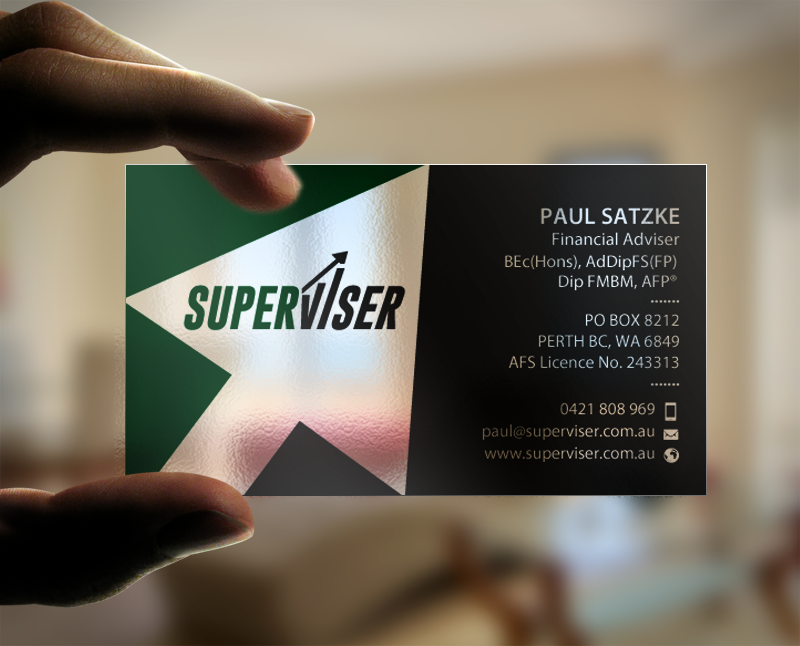 Business Card Design by chandrayaan.creative for Superviser Pty Ltd | Design #12348903
