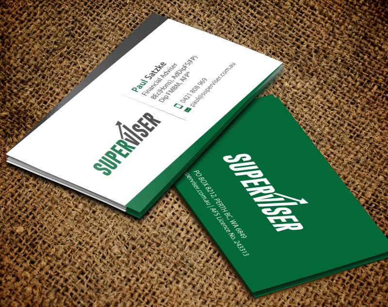 Business Card Design by chandrayaan.creative for Superviser Pty Ltd | Design #12348906
