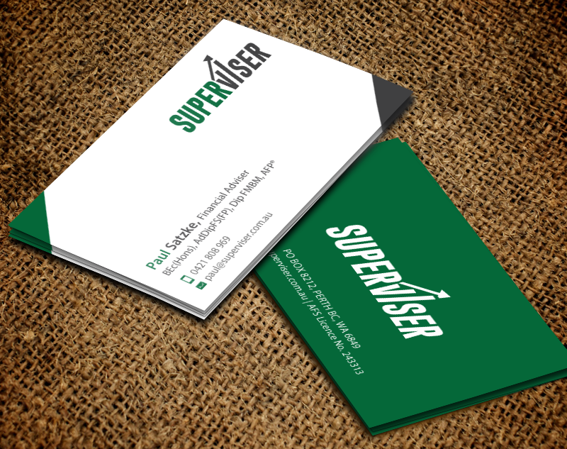 Visitenkarten-Design von chandrayaan.creative für Superviser Pty Ltd | Design #12348908