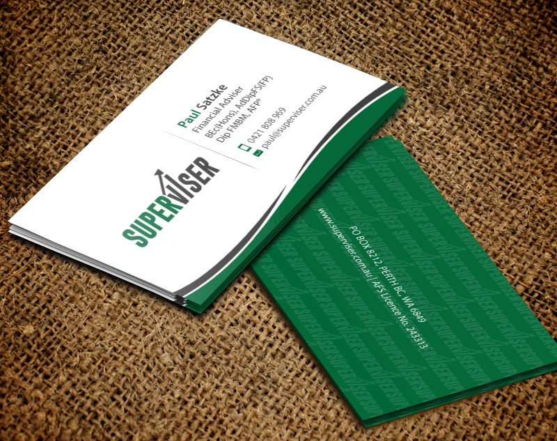 Business Card Design by chandrayaan.creative for Superviser Pty Ltd | Design #12348925