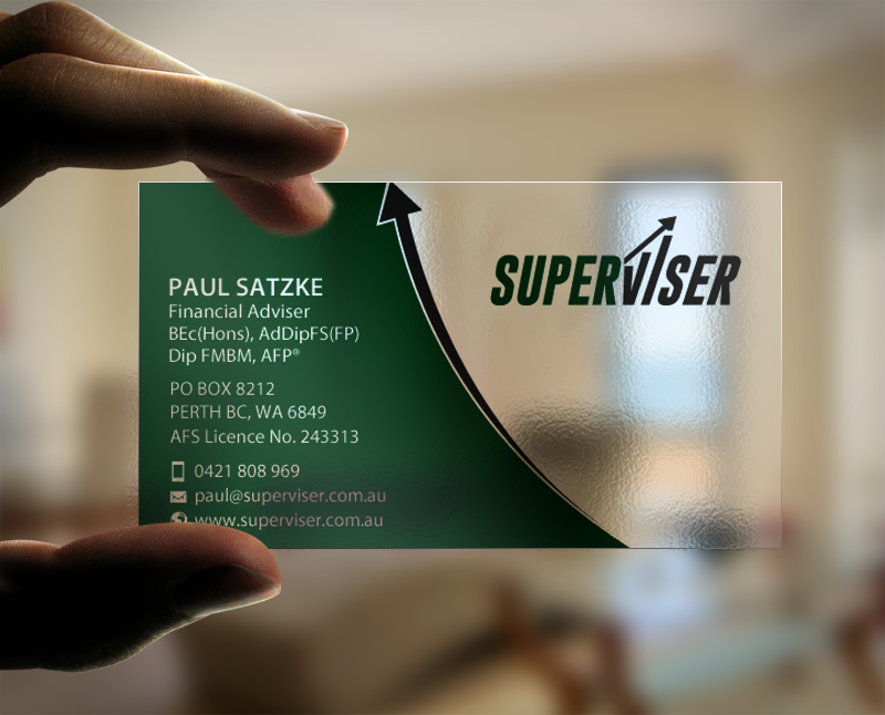 Business Card Design by chandrayaan.creative for Superviser Pty Ltd | Design #12348927